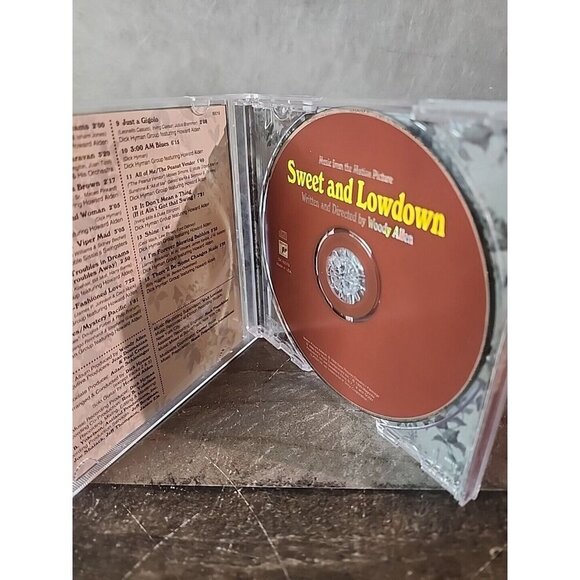 Sweet and Lowdown Original Soundtrack audio cd 1999 - Picture 2 of 3
